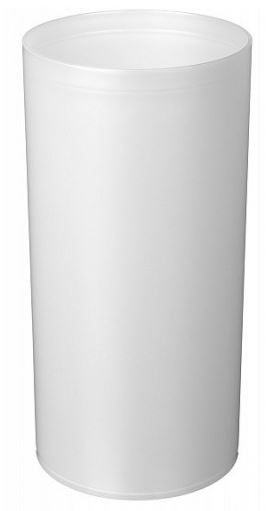 Ваза для цветов Jasmine D110мм 1,8л (белый перламутр)